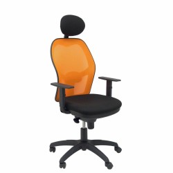 Sedia Ufficio con Poggiatesta Jorquera Piqueras y Crespo ALI840C Nero