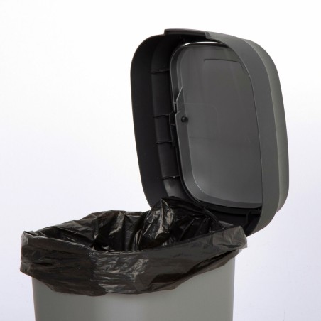 Secchio della spazzatura Curver Grigio scuro Plastica 35 L (6 Unità)