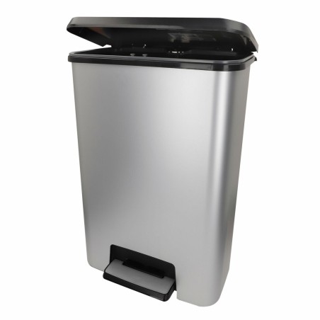 Secchio della spazzatura Curver Grigio Plastica 50 L (5 Unità)
