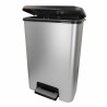 Secchio della spazzatura Curver Grigio Plastica 50 L (5 Unità)