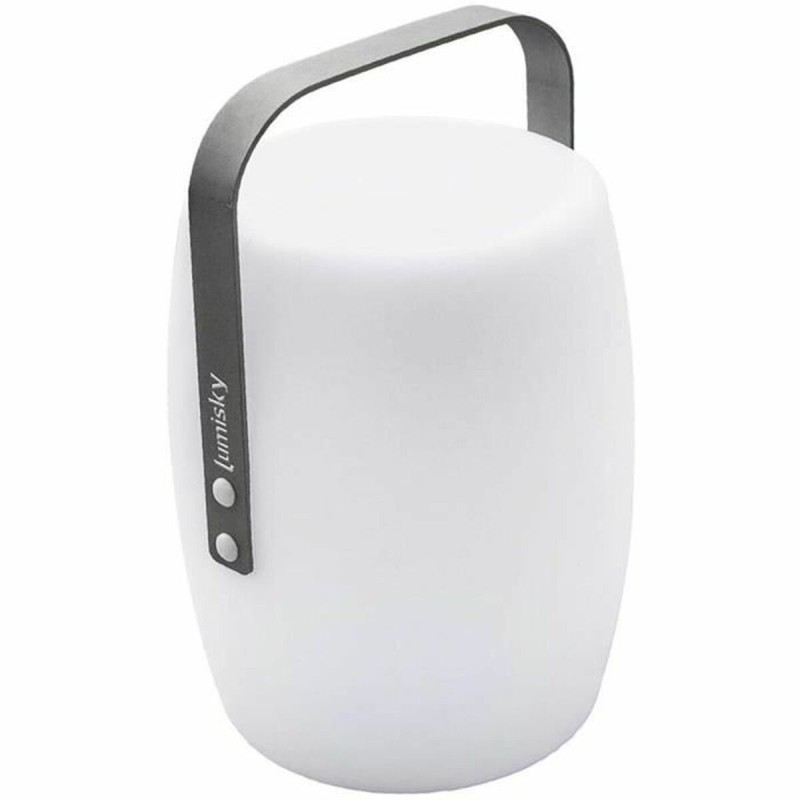 Lampada a LED Lumisky Lucy Rock Bianco Alluminio Lampada a LED Lumisky Lucy Rock Bianco Alluminio