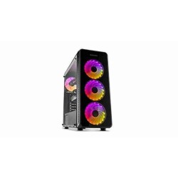 Case computer desktop ATX Nox-Xtreme NXHUMMERTGM Nero