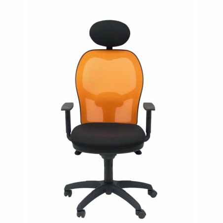 Sedia Ufficio con Poggiatesta Jorquera Piqueras y Crespo ALI840C Nero