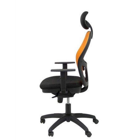 Sedia Ufficio con Poggiatesta Jorquera Piqueras y Crespo ALI840C Nero