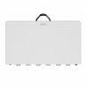 Tavolo Pieghevole Lifetime Bianco Quadrato Acciaio Plastica 94 x 94 x 74 cm