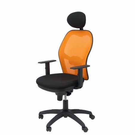 Sedia Ufficio con Poggiatesta Jorquera Piqueras y Crespo ALI840C Nero