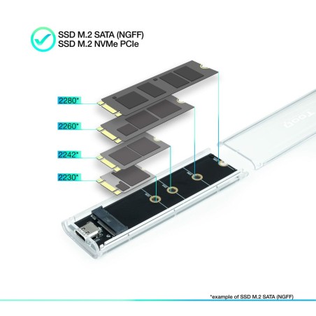 Custodia Hard Disk TooQ TQE-2200
