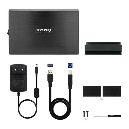 Custodia Hard Disk TooQ TQE-3531B 3,5" USB 3.0 Nero 3,5"