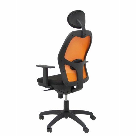 Sedia Ufficio con Poggiatesta Jorquera Piqueras y Crespo ALI840C Nero