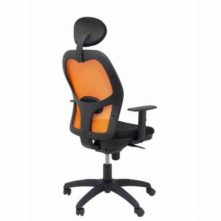 Sedia Ufficio con Poggiatesta Jorquera Piqueras y Crespo ALI840C Nero