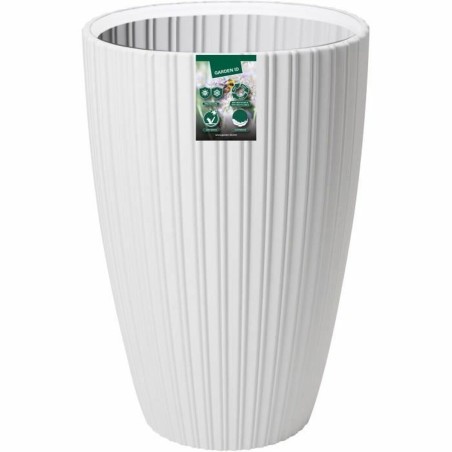 Vaso Garden ID Fancy Bianco Polietilene 40 x 58 cm