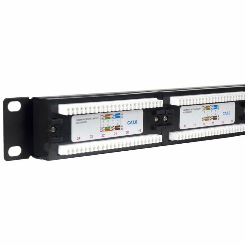 Patch Panel 24 Porte UTP Categoria 6 Phasak PU 2420 Patch Panel 24 Porte UTP Categoria 6 Phasak PU 2420