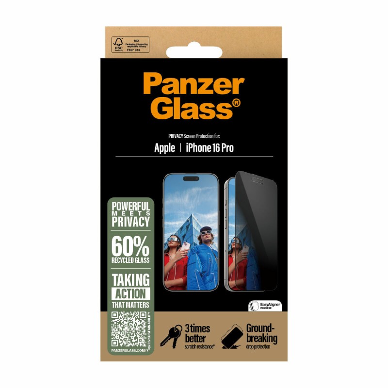 Protettore Schermo per Cellulare Panzer Glass P2862 Apple Protettore Schermo per Cellulare Panzer Glass P2862 Apple