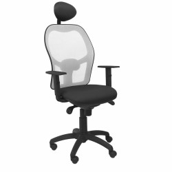 Sedia Ufficio con Poggiatesta Jorquera Piqueras y Crespo ALI840C Nero