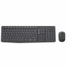 Tastiera e Mouse Wireless Logitech 920-007919 Grigio Qwerty in Spagnolo QWERTY