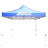 Tenda OCC Motorsport Racing Azzurro Poliestere 420D Oxford 3 x 3 m