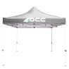 Tenda OCC Motorsport OCCCARP04 Racing Grigio Poliestere 420D Oxford 3 x 3 m