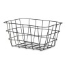 Cestino Multiuso Kinvara W5759K-S BLACK Nero Metallo 24,5 x 12 x 18 cm Rettangolare (6 Unità)
