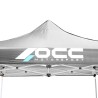 Tenda OCC Motorsport OCCCARP04 Racing Grigio Poliestere 420D Oxford 3 x 3 m
