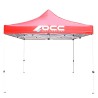 Tenda OCC Motorsport OCCCARP02 Racing Rosso Poliestere 420D Oxford 3 x 3 m