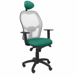 Sedia Ufficio con Poggiatesta Jorquera Piqueras y Crespo ALI456C Verde Smeraldo
