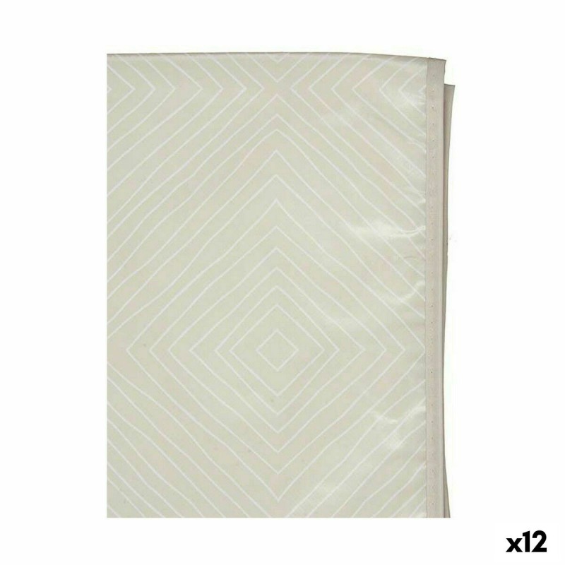 Tovaglia 10 Giallo Bianco Beige Gomma Rombos 140 x 140 cm (12 Unità) Tovaglia 10 Giallo Bianco Beige Gomma Rombos 140 x 140 cm (12 Unità)