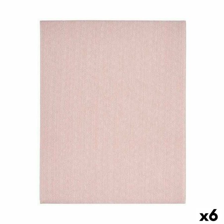 Tovaglia antimacchia Kinvara ESTRELLA-R Rosa Tela Antimacchia Stella 140 x 180 cm (6 Unità)
