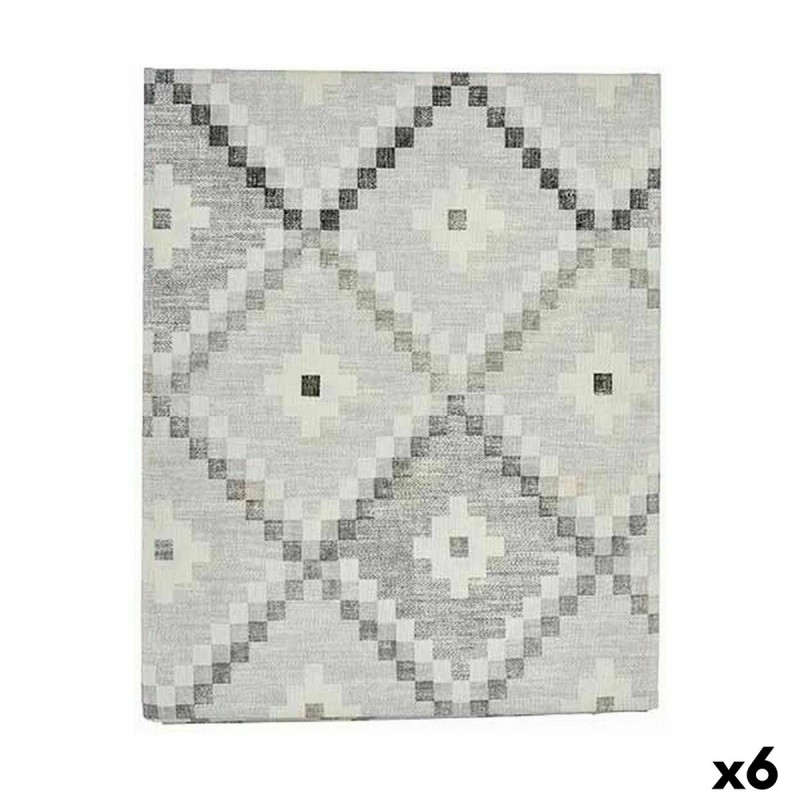 Tovaglia antimacchia Kinvara ROMBOS-G Grigio Tela Antimacchia Rombos 140 x 180 cm (6 Unità) Tovaglia antimacchia Kinvara ROMBOS-G Grigio Tela Antimacchia Rombos 140 x 180 cm (6 Unità)