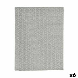 Tovaglia antimacchia Kinvara ESTRELLA-G Grigio Tela Antimacchia Stella 140 x 180 cm (6 Unità)