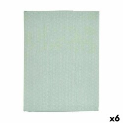 Tovaglia antimacchia Kinvara ESTRELLA-M Verde Menta Verde Chiaro Tela Antimacchia Stella 140 x 180 cm (6 Unità)