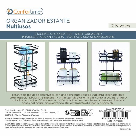 Scaffale Confortime Metallo (4 Unità)