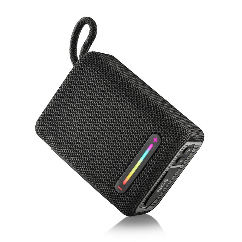 Altoparlante Bluetooth Portatile NGS Roller Furia 1 Black Nero 15 W Altoparlante Bluetooth Portatile NGS Roller Furia 1 Black Nero 15 W