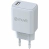 Caricabatterie da Parete Muvit MCACC0002 15 W Bianco