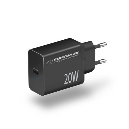 Caricabatterie da Parete Esperanza EZC104K Nero