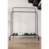 Attaccapanni da Terra Newlux Hangy Duo 30 Nero Metallo 115 x 50 x 150 cm