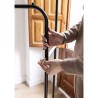 Attaccapanni da Terra Newlux Hangy Duo 30 Nero Metallo 115 x 50 x 150 cm