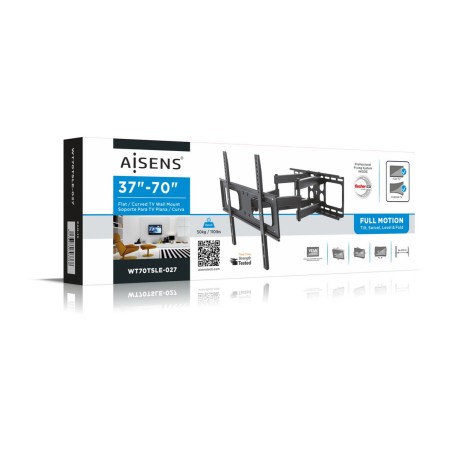 Supporto TV Aisens WT70TSLE-027 70" 37" 50 kg