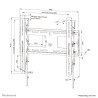 Supporto TV Neomounts WL35-750BL14 32" 75" 100 kg