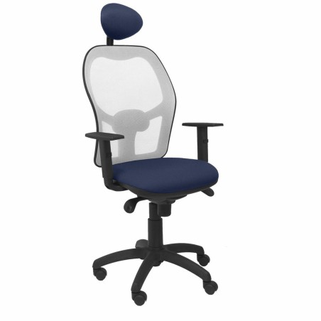 Sedia Ufficio con Poggiatesta Jorquera Piqueras y Crespo ALI200C Azzurro Blu Marino