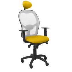 Sedia Ufficio con Poggiatesta Jorquera Piqueras y Crespo ALI100C Giallo