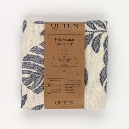 Fodera per cuscino Alexandra House Living Ordesa Azzurro 30 x 50 cm 30 x 1 x 50 cm 2 Unità