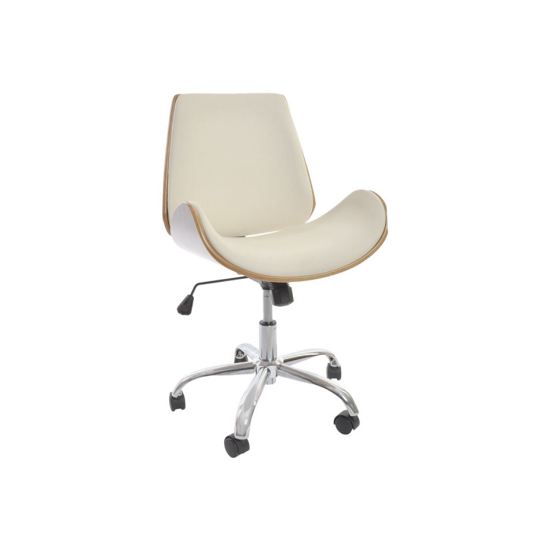 Sedia DKD Home Decor Marrone Crema Argentato 52 x 58,5 x 98 cm Sedia DKD Home Decor Marrone Crema Argentato 52 x 58,5 x 98 cm