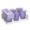 Set di Candele Profumate Acorde 48-B-AR 48-B-AR Lavanda Bicchiere (12 Unità)