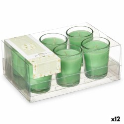 Set di Candele Profumate Acorde 48-H-AR Gelsomino Bicchiere (12 Unità)