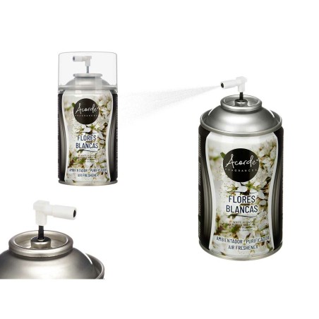 Ricambi Per Diffusore Per Ambienti Acorde 58463 Fiori bianca 250 ml Spray (6 Unità)