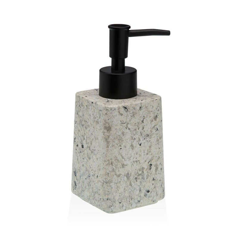 Dispenser di Sapone Versa Grigio Ceramica Plastica Dispenser di Sapone Versa Grigio Ceramica Plastica