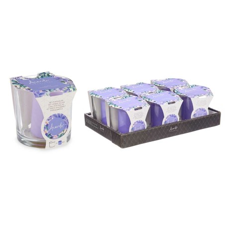 Candela Profumata Acorde 2-B-AR Lavanda Bicchiere (6 Unità)