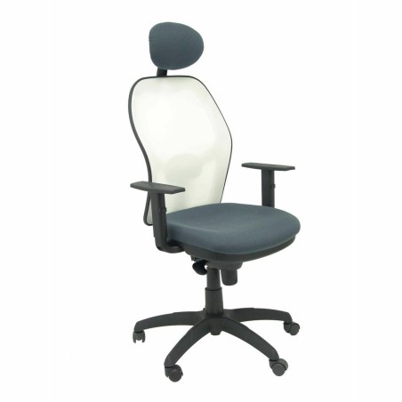 Sedia Ufficio con Poggiatesta Jorquera Piqueras y Crespo ALI600C Grigio Grigio scuro