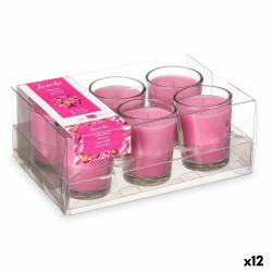 Set di Candele Profumate Acorde 48-D-AR Orchidea Bicchiere (12 Unità)