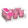 Set di Candele Profumate Acorde 48-D-AR Orchidea Bicchiere (12 Unità)